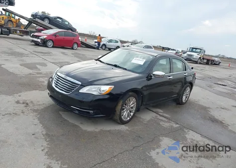 2013 Chrysler 200 Limited из США, поврежденный, VIN 1C3CCBCGXDN650198